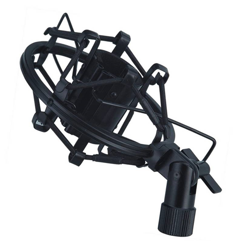 Support au microphone antivibration