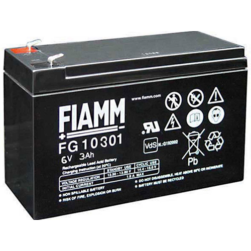 Lead battery 6v 3 ah