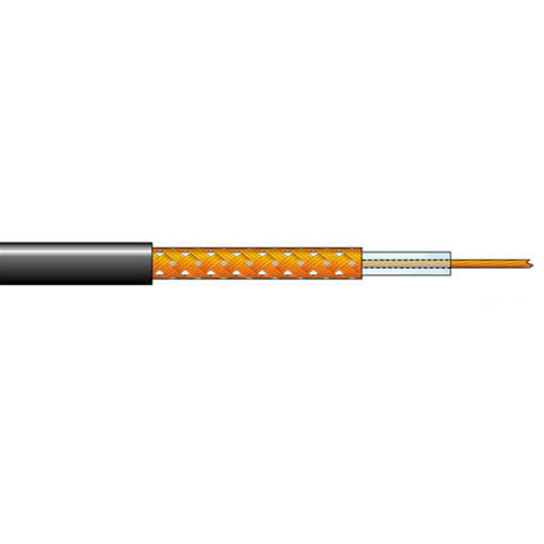Koax RG59B/U Nero Mil M17/029 Spule