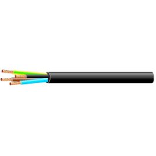 Câble bobine noir 220V 3x1,00 mm