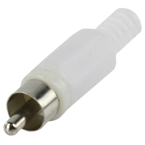 Connecteur PVC masculin PVC blanc