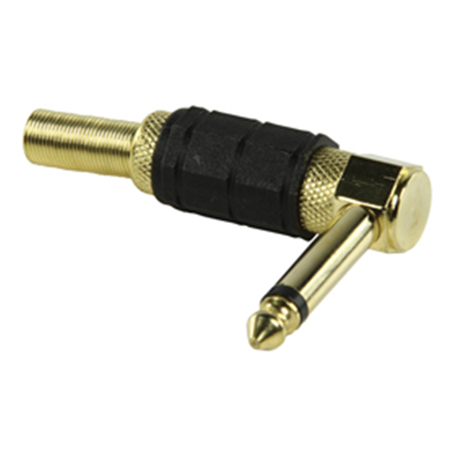 Spina Jack 6.3 Mono con tubería dorada negra