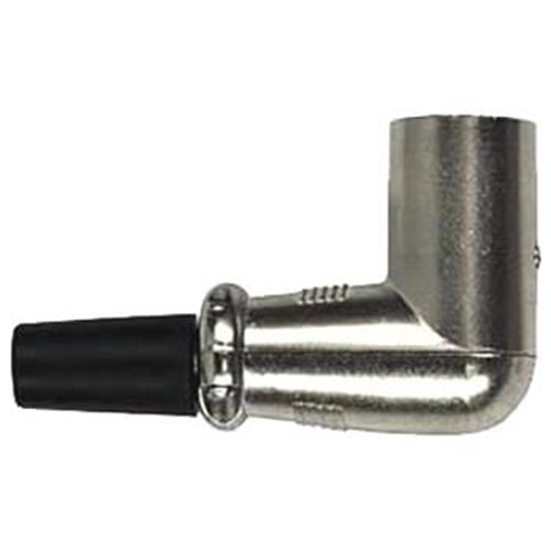 Canon Plug x micrófono 3 postes voladores 90 ° Nikel Proel