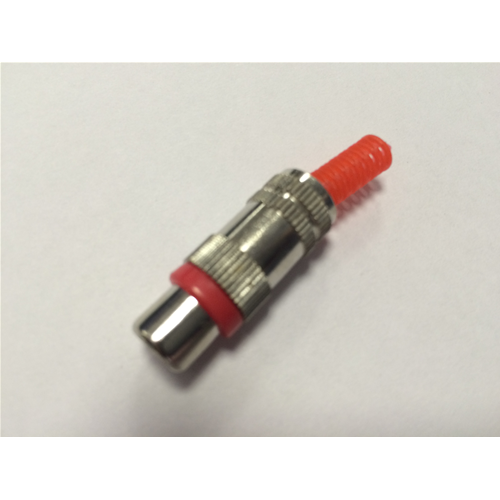 Nikelata RCA socket - Red Platica Flying Guide