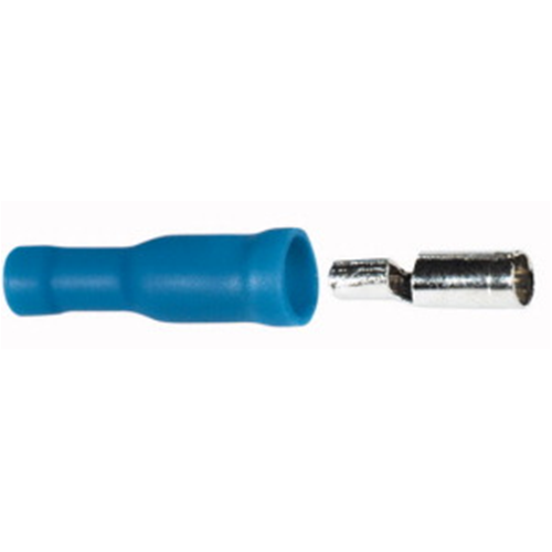 TERMINALE PREISOLATO PRESA CILINDRICA BLU 4mm