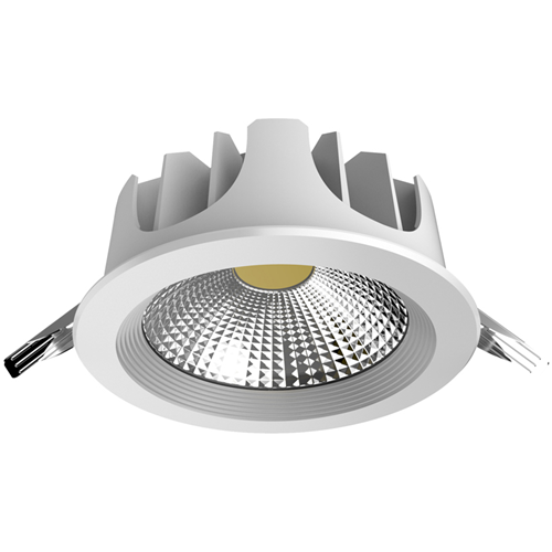 FARETTO AD INCASSO LED 18w 230v 100° 4000k D:190mm F:175mm