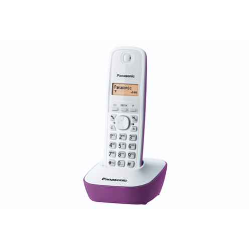 White and fuchsia standard Cordless DECT