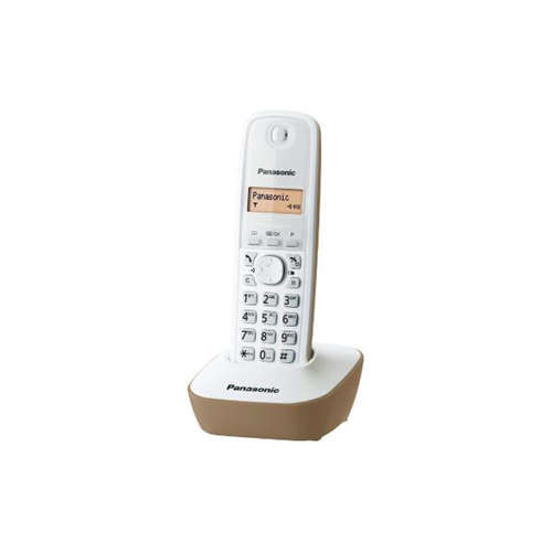 DECT sans fil standard blanc et beige