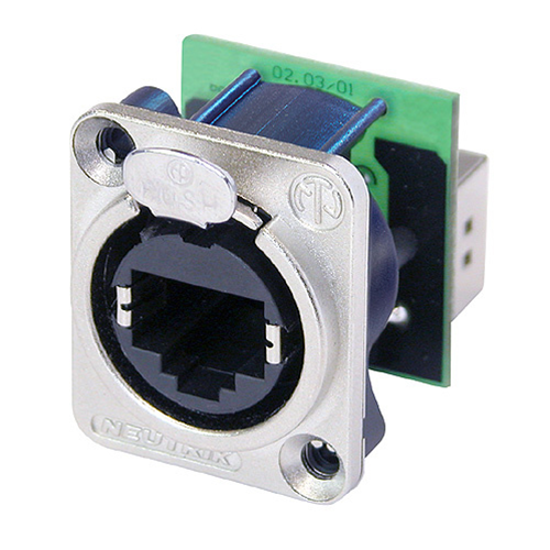 Professional rj45 panel taken