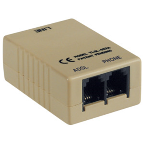 Filtro ADSL 1 enchufe 6p4c m - 2 enchufe 6p4c F