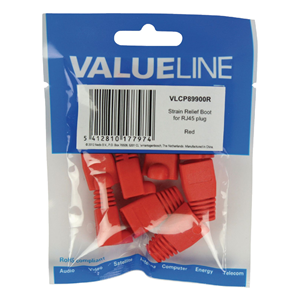 Computer Strain Relief RJ45 Rosso