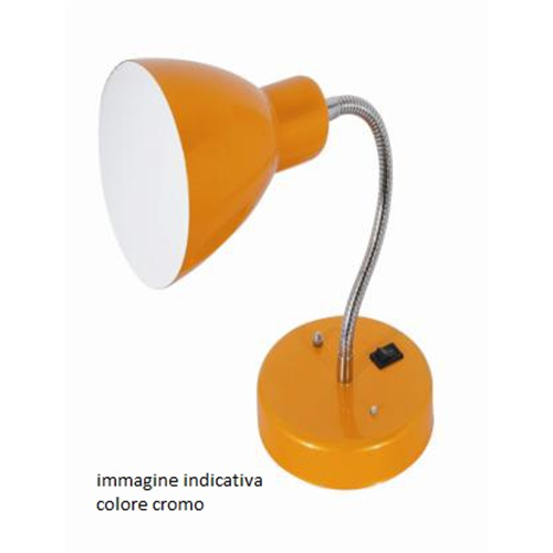 Dolct de lampe murale dans le matériau plastique de chrome