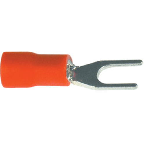 Gabel Terminal x Kabel D. 6,5 mm rot