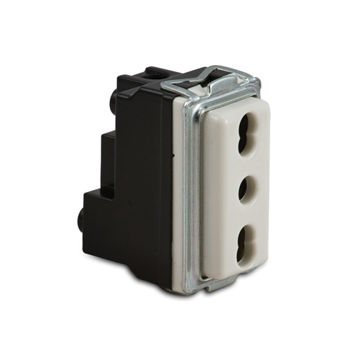 Socket bivalent sûr 2P + TE Magic Series