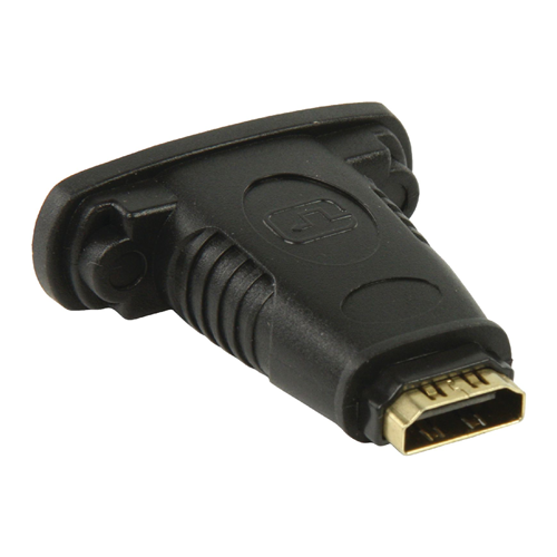High -speed HDMI with HDMI Female Ethernet adapter - DVI -D 24+1p black female