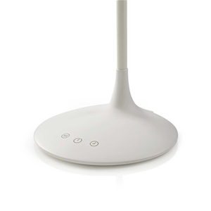 Lampe de table LED réglable | Contrôle tactile | 3 mode d'éclairage | Batterie rechargeable | 280 lm