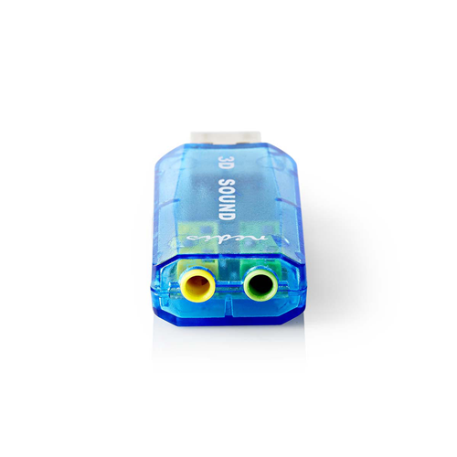 Audio card | Audio 3D 5.1 | USB 2.0 | 3.5 mm double connector
