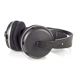 Auriculares inalámbricos | RadioFrequenza (RF) | Auriculares Pavilio cerrados | Base de carga | Negro/plateado