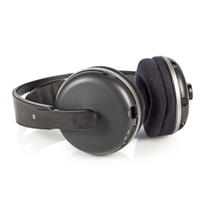 Auriculares inalámbricos | RadioFrequenza (RF) | Auriculares Pavilio cerrados | Base de carga | Negro/plateado