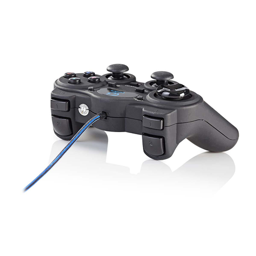Gamepad | Vibración generada por repercusiones | Fuente de alimentación a través de la conexión USB | Funciona con dispositivos USB