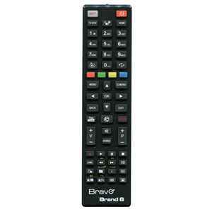 Telephunken TV Spreading TV -Fernbedienung - kompatibler Vestel