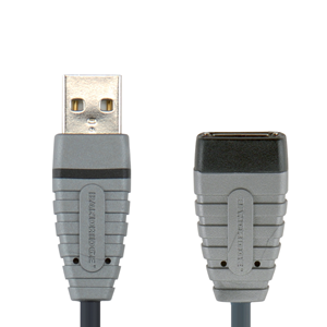 USB 2.0 Male USB Extension Cable - USB A FEMALE ROOM 4.50 M Blue