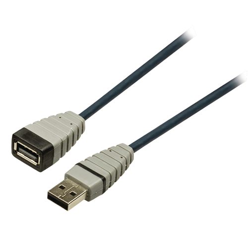 USB 2.0 Male USB Extension Cable - USB A FEMALE ROOM 4.50 M Blue