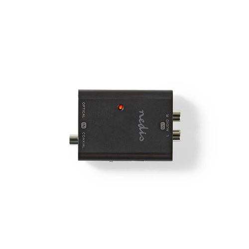 STEREO AUDIO DIGITAL CONVERTER 1 way - Digital RCA (S/PDIF) + Toslink | 2x RCA (stereo)