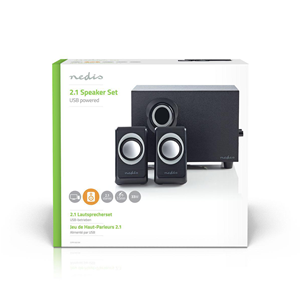 Altavoz de PC | 2.1 | 33 W | Conector de 3.5 mm