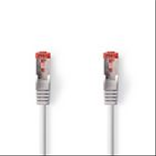 Netzwerkkabelkatze 6 s/ftp | Männlicher RJ45 - männlicher RJ45 | 20 m | Grau