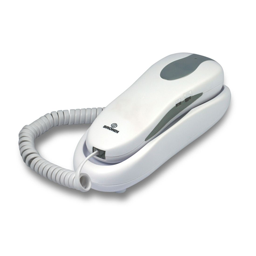 Mur noir ou blanc - Téléphone fixe monté