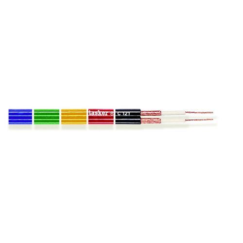 Kabel im 2x0,25 mm schwarz 1 mT schwarz