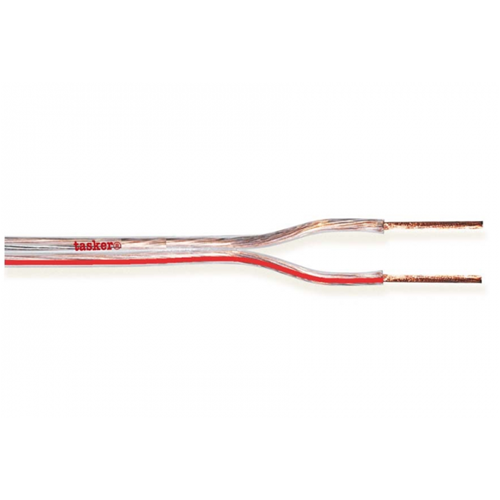 2x1.5mm transparent polarized coil cable