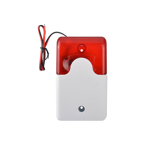 Sirena mini blinkende rote Piezo 108db 12,2x7,2x4,4 cm