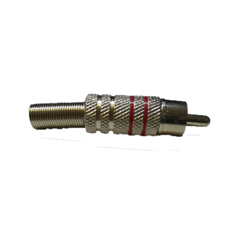 Rodlata Rossa RCA -Stecker mit Führer