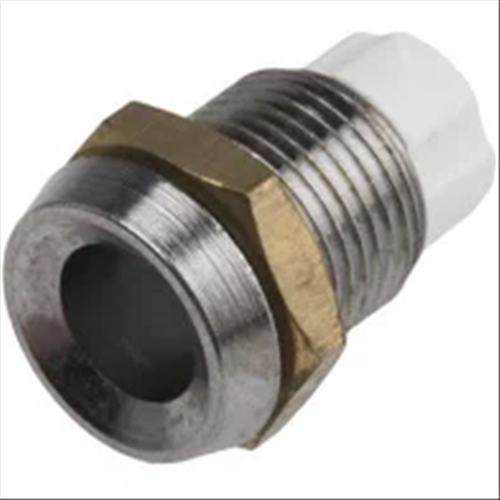PORTA LED 5mm METALLICO CONICO CROMATO