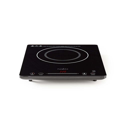 Plaque d'induction | Mince | 2000 W | Contrôle du toucher