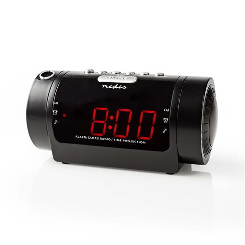Digital radio show with projector | LED from 0.9 "| FM | Double alarm | POSPONS