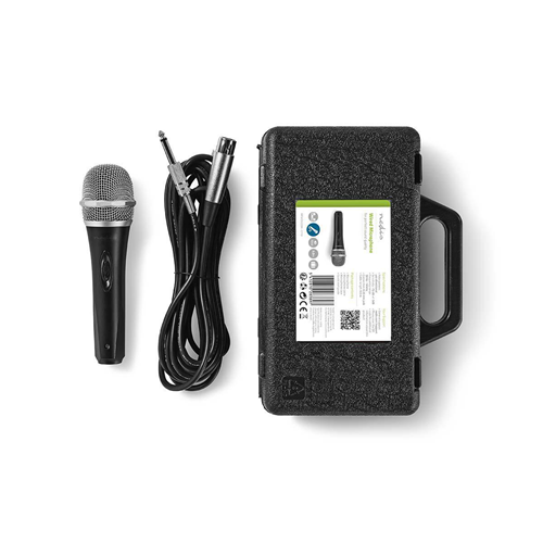 Micrófono de hilo | Sensibilidad -72 dB +/- 3DB | 50 Hz - 14 kHz | 5.0 m | Estuche