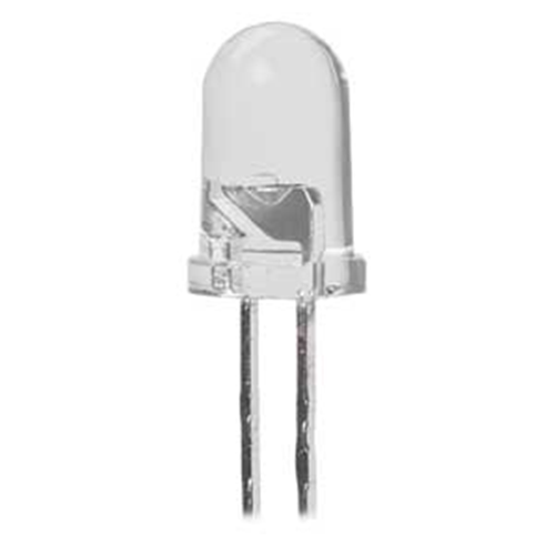 LED de 5 mm de luminosité verte