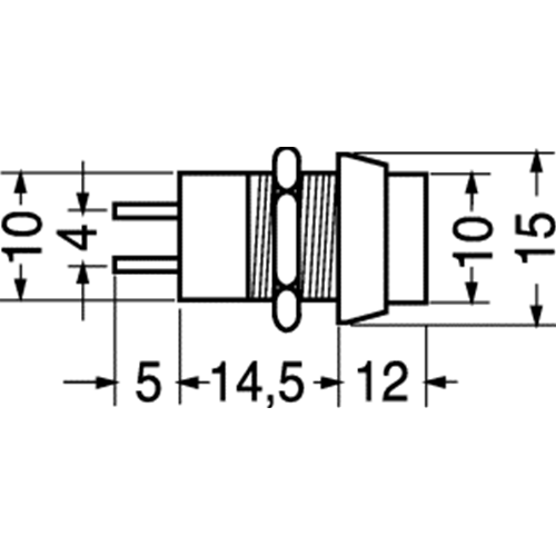 Red button switch