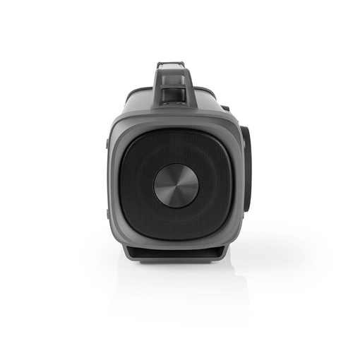 Stéréo portable pour les fêtes | 3 heures d'autonomie | Bluetooth® Technologie sans fil | Radio FM | Lumières de fête | Noir