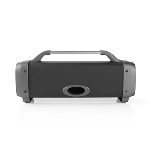 Stéréo portable pour les fêtes | 3 heures d'autonomie | Bluetooth® Technologie sans fil | Radio FM | Lumières de fête | Noir