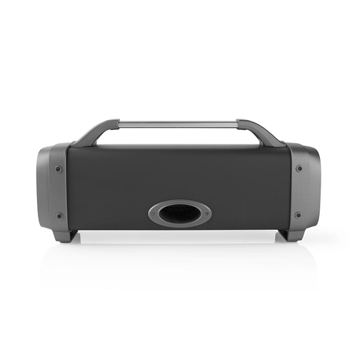 Stéréo portable pour les fêtes | 3 heures d'autonomie | Bluetooth® Technologie sans fil | Radio FM | Lumières de fête | Noir