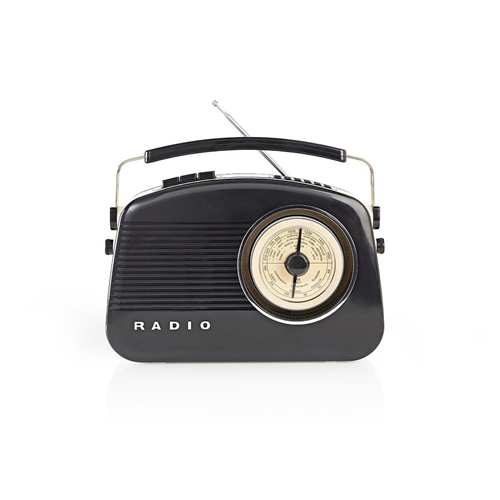 Dab+ Radio | 5.4 W | FM | Mango de transporte | Negro