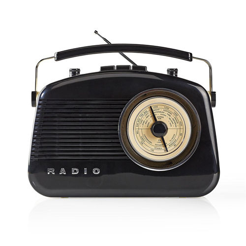 FM -Radio | 5.4 w | Bluetooth®: | Transportgriff | Schwarz