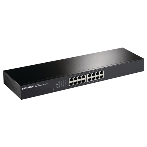 Interruptor de 16 puertos gigabit