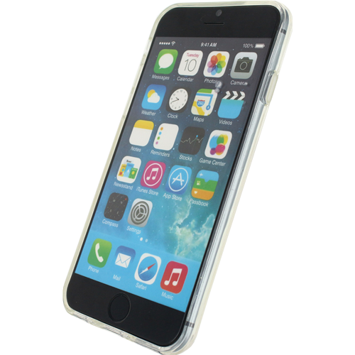 Teléfono en silicona Apple iPhone 6 / 6s transparente