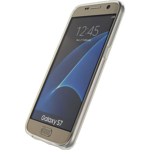 Telephone custody in Samsung Galaxy S7 transparent