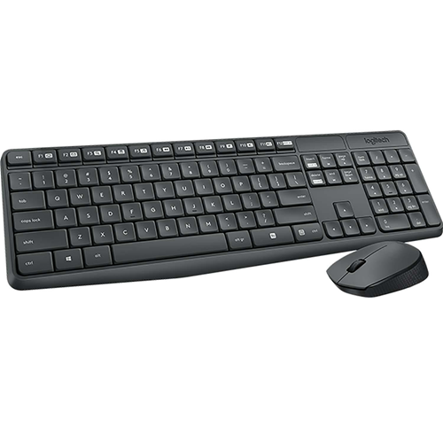 Wireless Maus- und Combi-Pack-Standard-USB International Black Standard